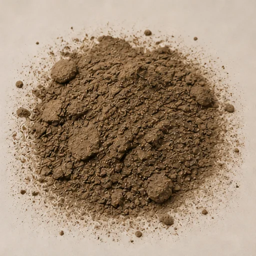 Dry mud