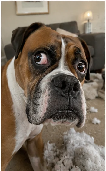 Boxer selfie